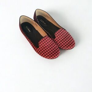 L.L. Bean houndstooth Loafers